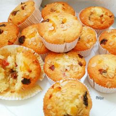 A picture of Dry fruit Muffins.