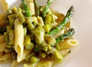 Foto di Penne risottate agli asparagi