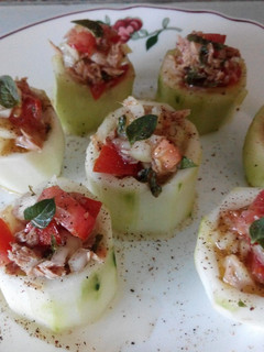Una foto de Bocaditos de pepino