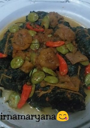Foto resep Buntil daun singkong