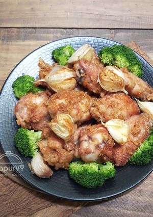 Foto resep SAYAP AYAM GORENG Bawang Putih