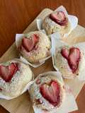 Strawberry muffins