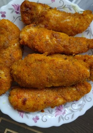 عکسی از دستور مرغ سوخاری