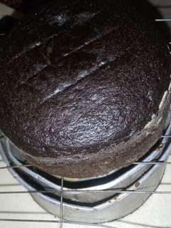 Chocolate cake ainihin hoton girkin