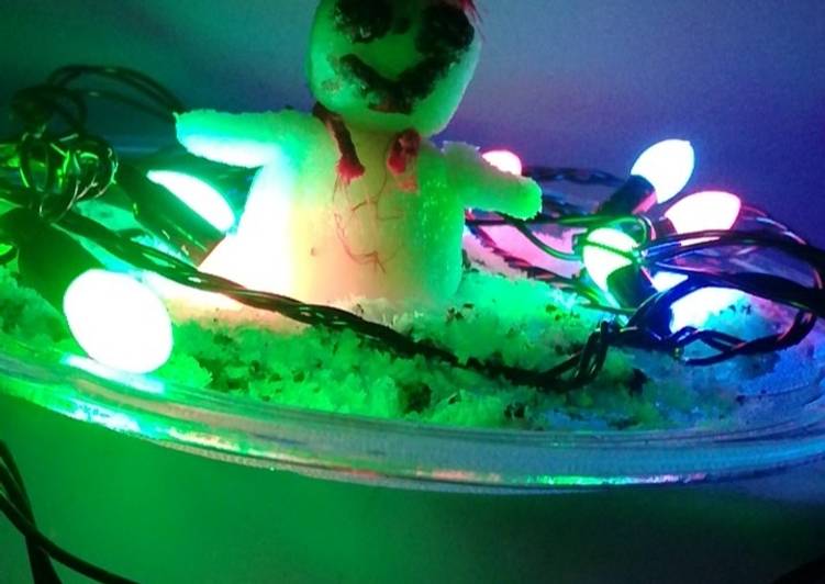 Steps to Prepare Speedy 2 ingredients: Coco Snow man ⛄