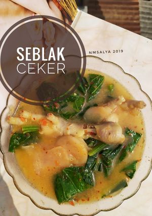 Foto resep Seblak ceker