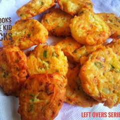 A picture of Mash Potato Cakes.