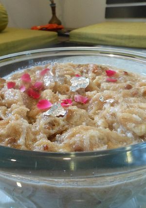 A picture of Sheer Khurma.