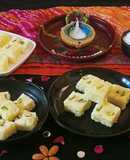 Dry Coconut Burfi (farali)