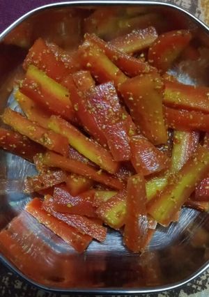 A picture of Carrot pickle.