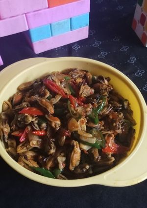 Foto resep Oseng Kerang Mercon #243