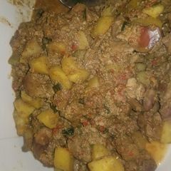 A picture of Potato porridge.