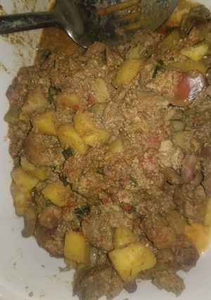 A picture of Potato porridge.