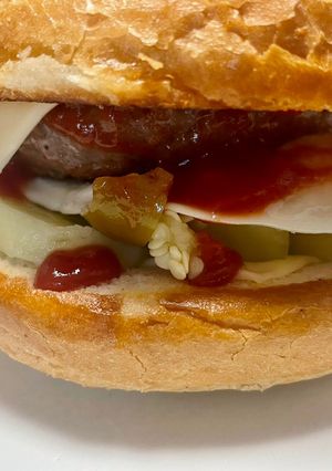 Hamburger recept fotója