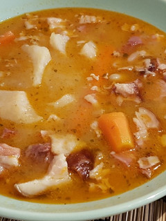 Csülkös bableves recept fotója