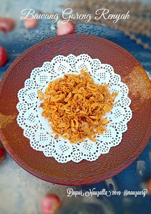 Foto resep Bawang Goreng Renyah (Simple & Awet Kriuknya)