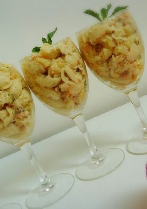 عکسی از دستور سالاد ماکارانی