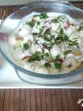 Fox Nuts & Fresh Raw Dates Raita