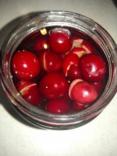 عکسی از دستور ترشی آلبالو خانگی