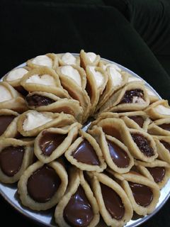صورة لوصفة قطايف بالقشطة والنوتيلا