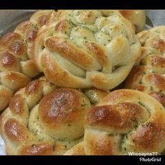 Whosayna’s Garlic Rolls A picture of Whosayna’s Garlic Rolls.