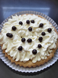 Una foto de Tarta banana split