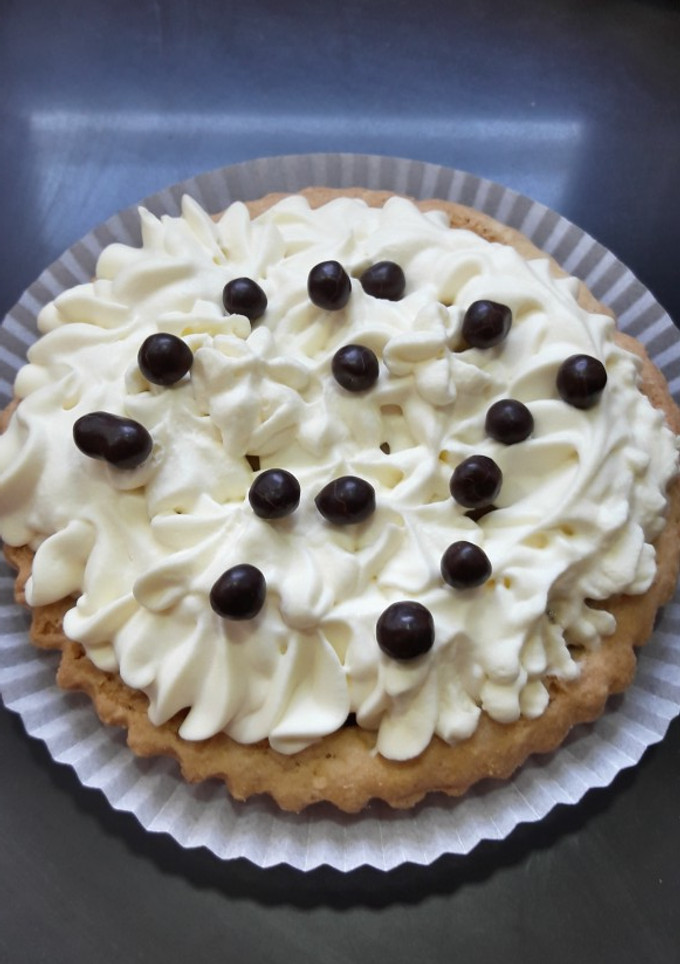 Una foto de Tarta banana split