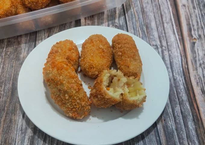 Kroket Mie Bumbu Kari