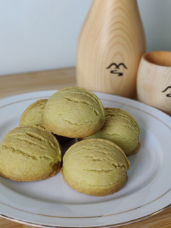 รูปของ Pistachio cookie with chocolate พิสคาซิโอคุกกี้ไส้ช็อกโกแลต