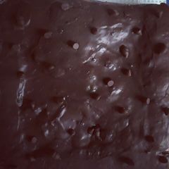 A picture of No Oven Decadent Chocolate Cake.