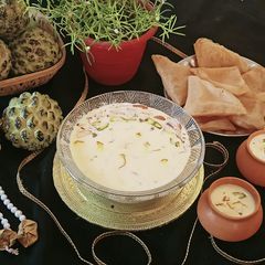 A picture of Custard apple Basundi.