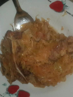 A picture of Fried cabbage.