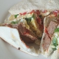 A picture of Burger sandwich.