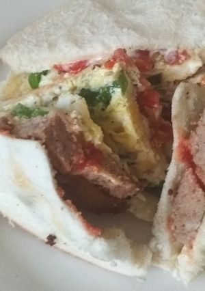A picture of Burger sandwich.