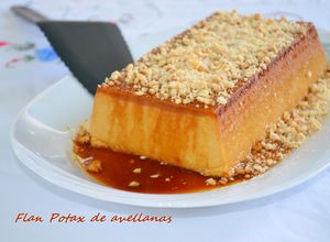 Foto principal de Flan Royal de avellanas. (Thermomix)