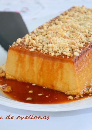 Foto principal de Flan Royal de avellanas. (Thermomix)