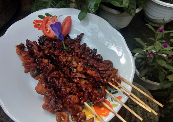 Sate usus ayam