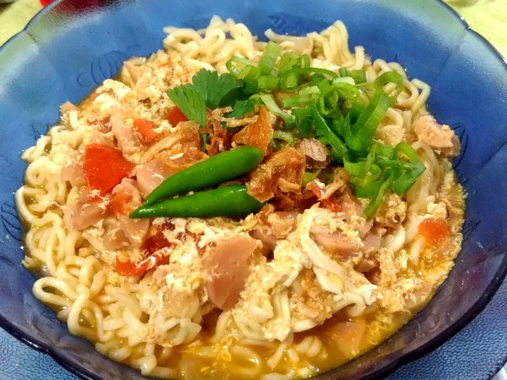 Ternyata begini loh! Resep memasak 225. Mie Godog Kuah yang sedap