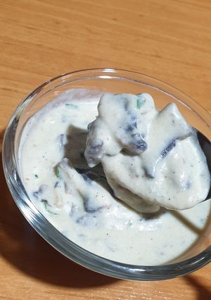 عکسی از دستور سس قارچ