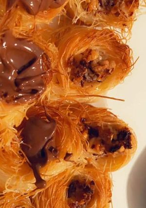 صورة لوصفة كنافه عش البلبل