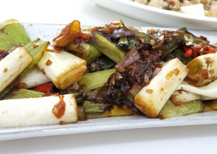 Step-by-Step Guide to Make Appetizing Fried Scallion Side Dish