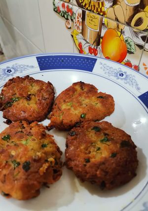 A picture of Shami kabab.