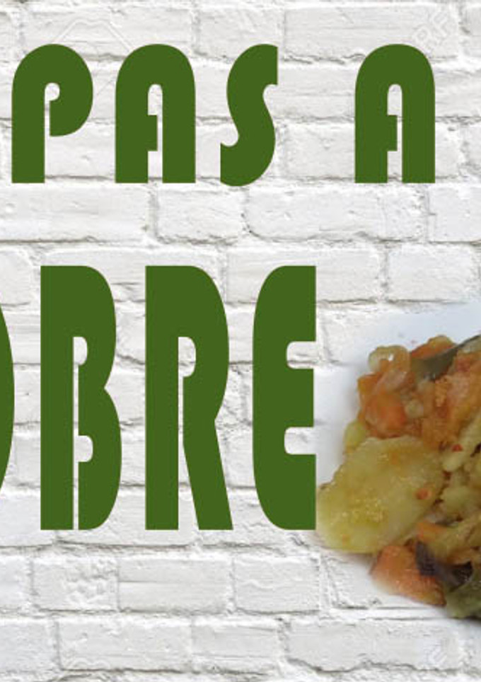Una foto de Papas a lo pobre con boniato