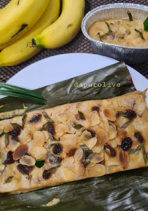 Foto resep Carang Gesing / Barongko Pisang Kepok