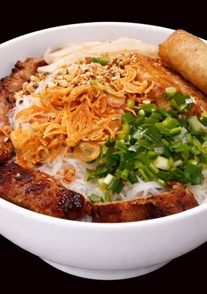 Hình của món SP.0254 - Bún Nem Nướng Chả Giò.