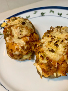 Una foto de Patatas rellenas al horno