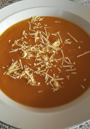 Una foto de Zanahorias en crema