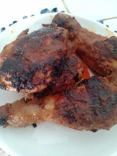 Foto resep Ayam bakar bumbu rujak