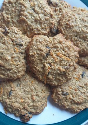Una foto de Galleta de avena y zanahoria