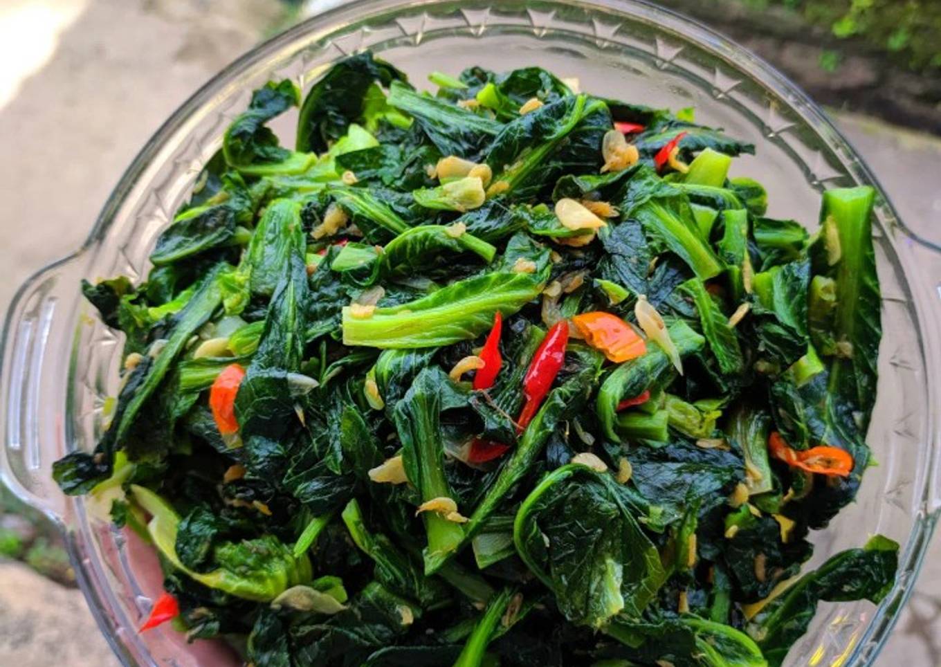 Tumis Keciwis Udang Rebon